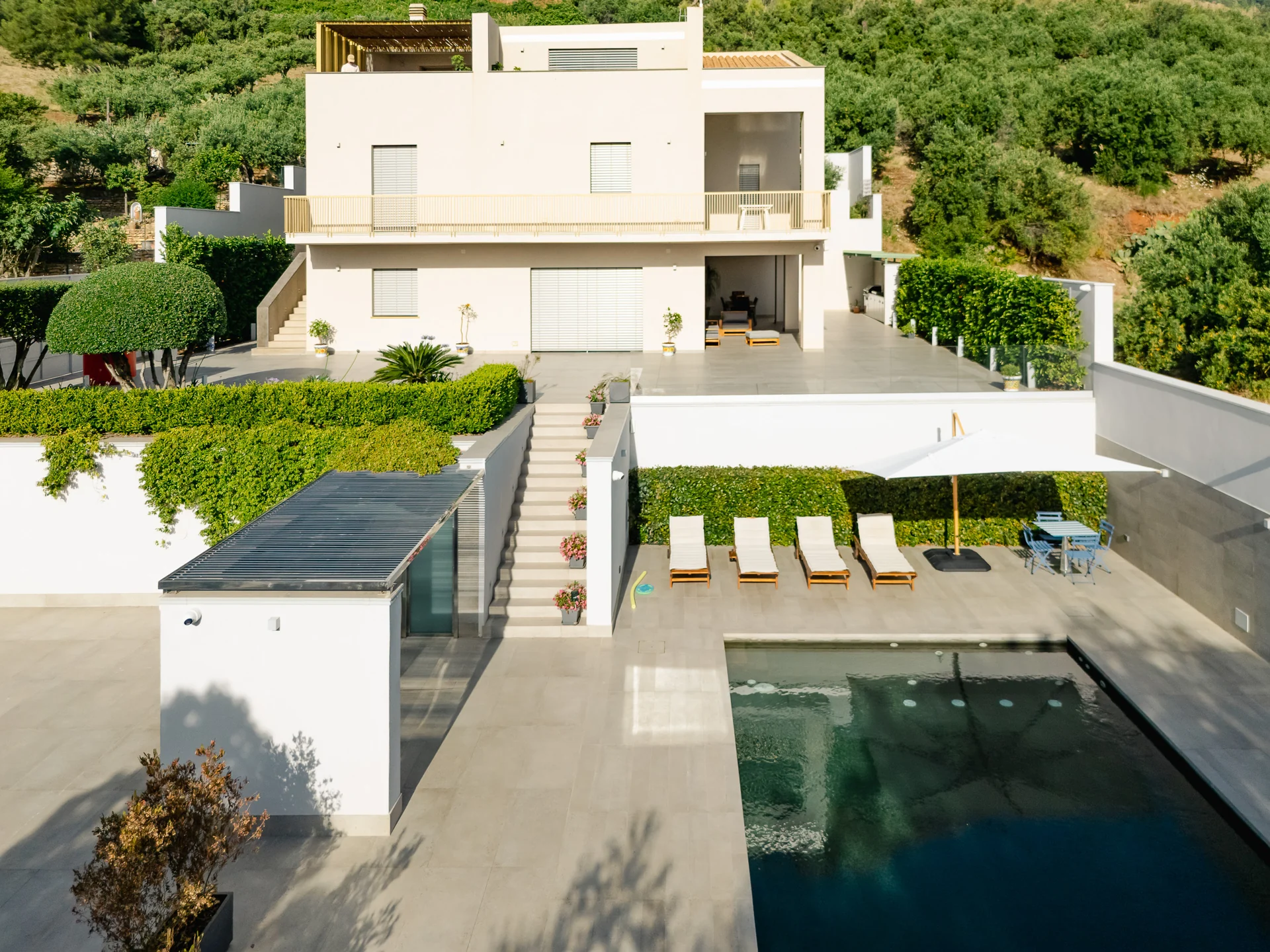 Piscina privata — Villa Bizzarria